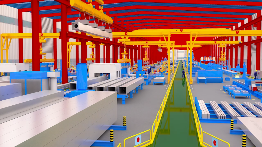 企业制作3D生产线动画有什么帮助-虎置动画